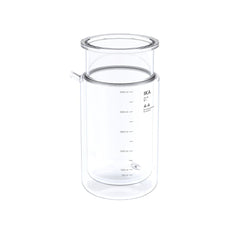 HA.gv.dw.5 Glass vessel, double-wall, for 5 l