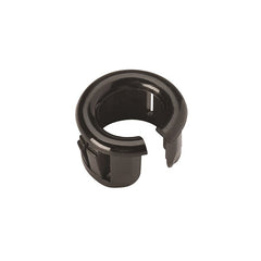 Heyco Snap-In Bushing, Black, 1/2"; Pkg of 5