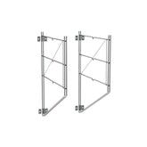 Metro Erecta Shelf Wall Mounts, Shelf Not Included