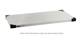Metro Super Erecta Solid Shelf, Standard Stainless Steel