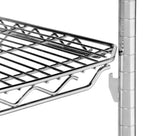 Metro qwikSLOT Wire Display Shelf, Black