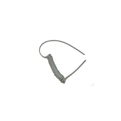 Syringe Tubing, 2 Hole, Asepsis Coiled Gray