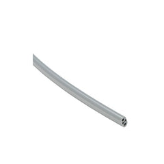Syringe Tubing, 2 Hole, Asepsis Straight Gray; Box of 100ft