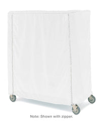 Metro Shelving and Cart Covers, White
