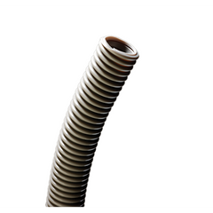 Vacuum Tubing, 5/8" I.D., Corrugated Gray