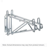 Metro Super Erecta Direct Wall Mount Double Shelf Bracket