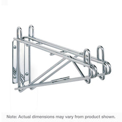 Metro Super Erecta Direct Wall Mount Double Shelf Bracket