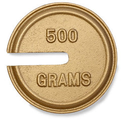 Weight 1P CI Slot 500g CL6 Non-Accrd TR