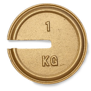 Weight 1P CI Slot 1kg CL6 Non-Accrd TR