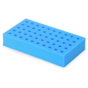 12 mm Tube Rack Foam 50-Tube Capacity
