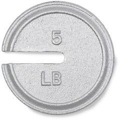 Weight 2P CI Slot 5lb CL7 Accrd TR