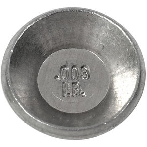 Weight 1P TESTDish 0.003lb CL5 NoCert TR