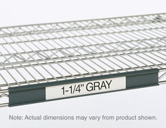 Metro Super Erecta Gray Label Holders
