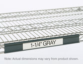 Metro Super Erecta Gray Label Holders
