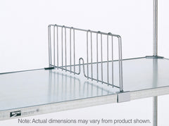 Metro Super Erecta 8" High Shelf Divider for Solid Shelves