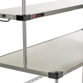 Metro Super Erecta Hot Workstation with Stainless Steel Heated Shelf