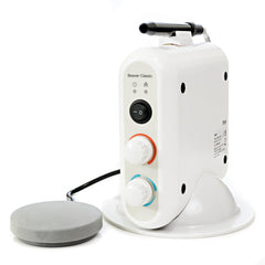 Lil’ Beaver Classic – Ultrasonic Scaler – WHITE Includes: Lil’ Beaver Classic Scaling Unit, Power Cord, 2 Position Turbo Boost Foot Pedal, Mount Stand, Handpiece Holder Mount, Autoclavable Handpiece Sheath. 1 year warranty