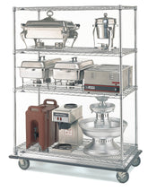 Metro Super Erecta Industrial Wire Shelving Truck Cart