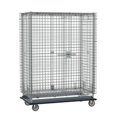 Metro Super Erecta Heavy-Duty Mobile Security Shelving Unit, Chrome