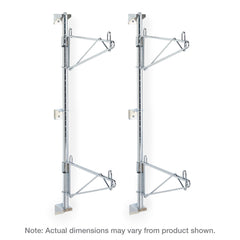 Metro Super Erecta Post-Type Wall Mount End Unit Kit