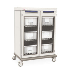 Metro SXRDIVSTOR Starsys Secure IV Cart, Double-Wide