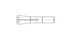 Collet Chuck C5 – Draw-In Type, DLC Coated, Ø3–6mm (1/8″)