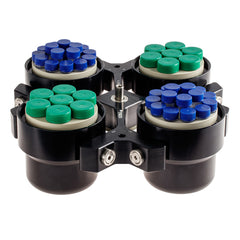 دوار متأرجح Z446-750 مع دلاء دائرية، 4 × 750 مل، (Z446: 4,000 دورة في الدقيقة/3,434xg) (-K: 4,500 دورة في الدقيقة/4,346xg)
يقبل أنابيب تتراوح من 5/7 مل إلى 750 مل، ويتطلب حشوات (انظر أدبيات ملف PDF للحصول على قائمة كاملة)
