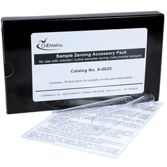Sample Zeroing Accessory Pack