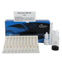 CHEMetrics® Vacu-vials® Test Kit Silica (0-10.00 ppm & 0-4.00 ppm)