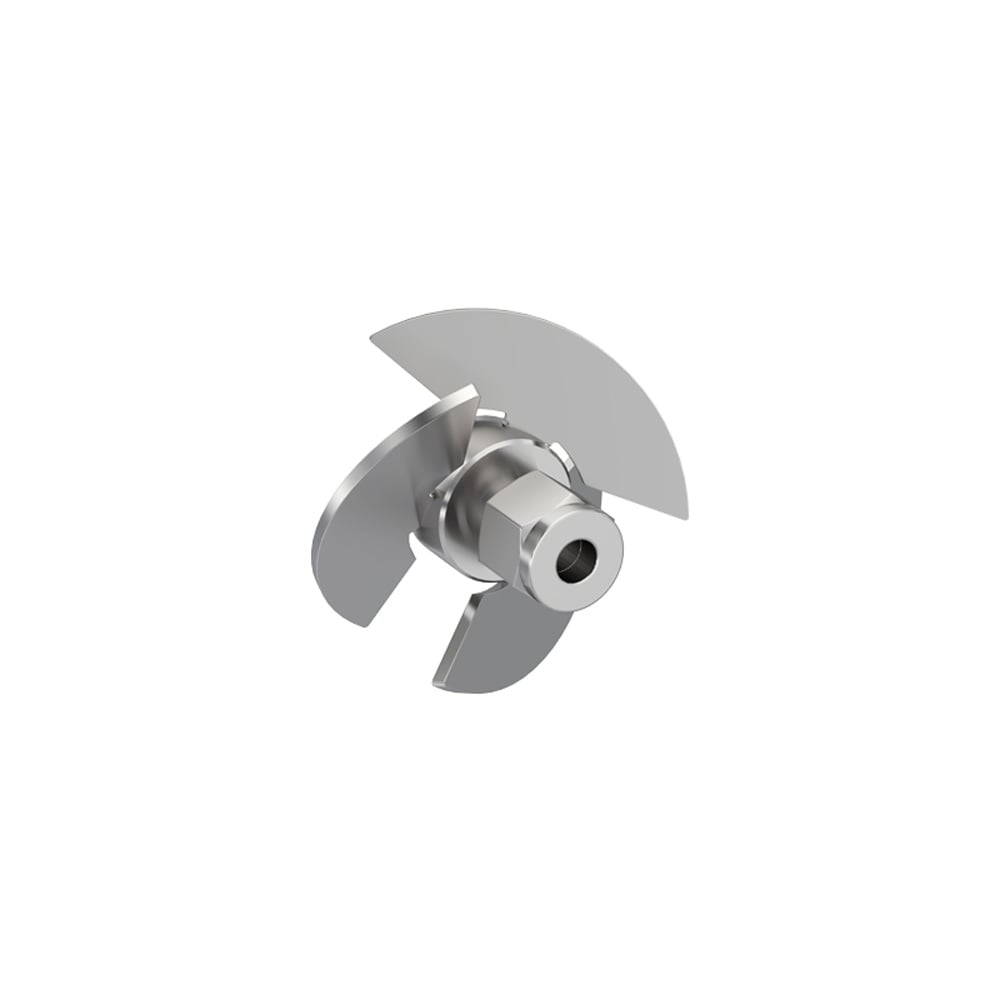 HA.ip.pi.0.5 3-pitched blade impeller, for 0.5 l