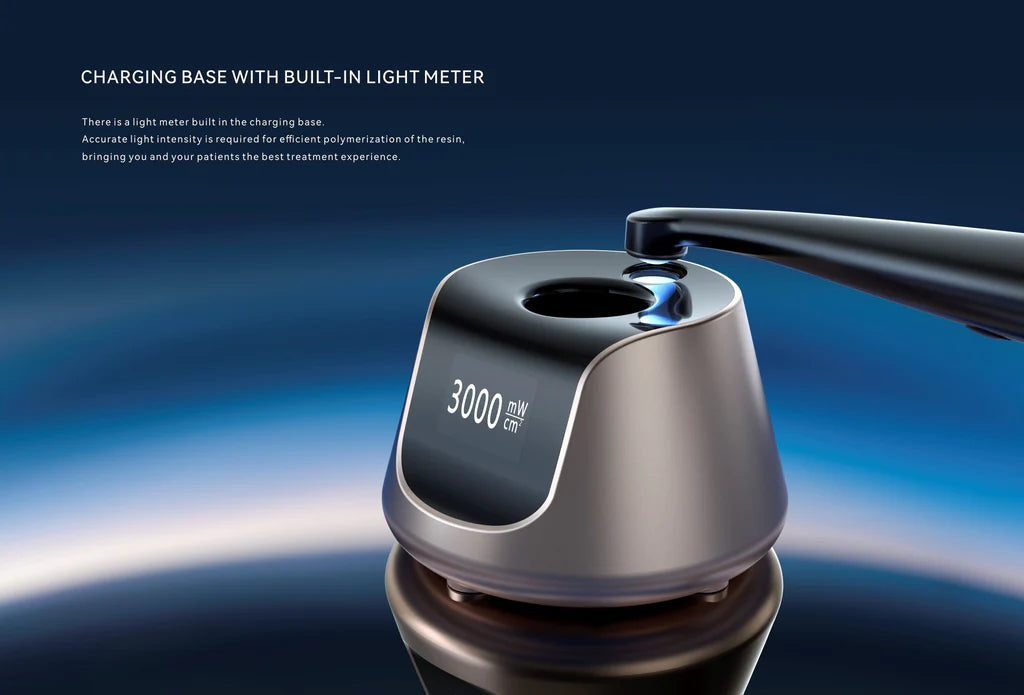 Vakker 27-54 , Woodpecker O-Star Broad/Wide-Spectrum Curing Light upto 3000MW/CMÂ² w/ built-in radio meter - 1 year warranty