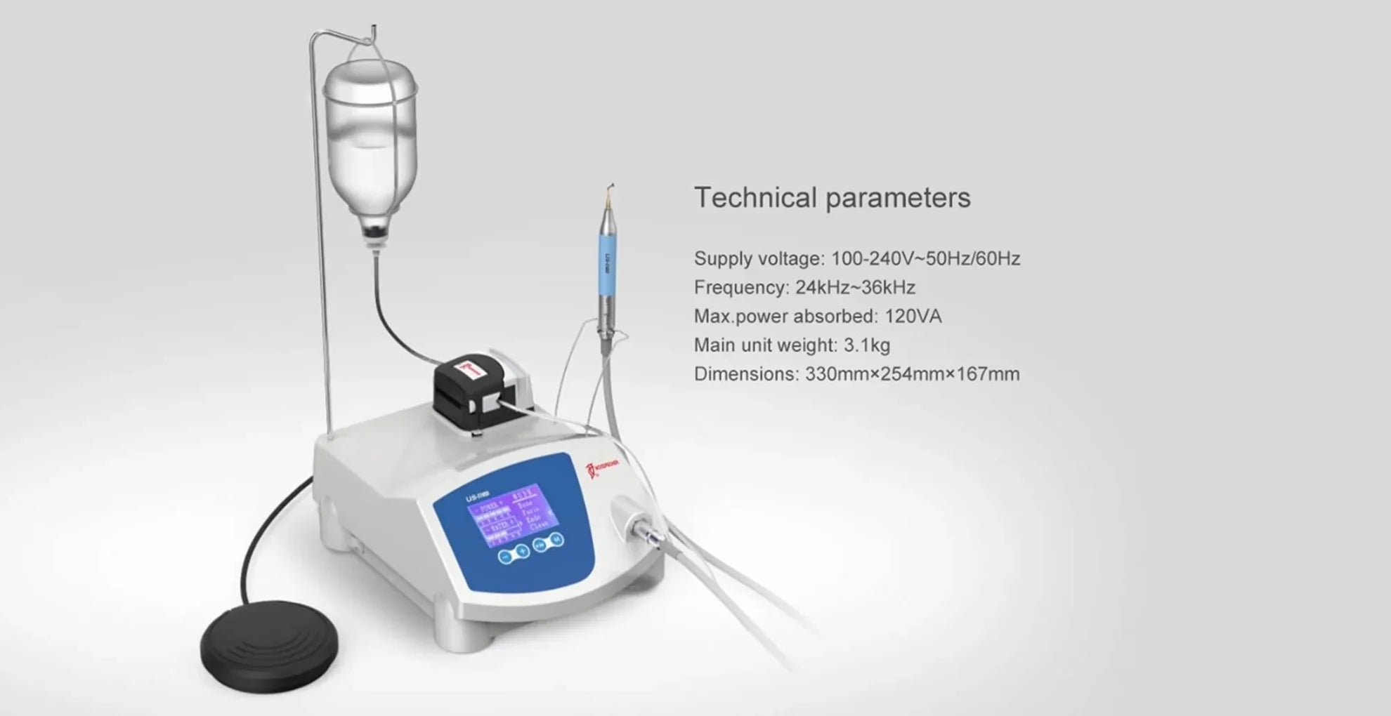 Vakker 27-61 , Woodpecker Ultrasonic Perio Bone Surgery US II LED