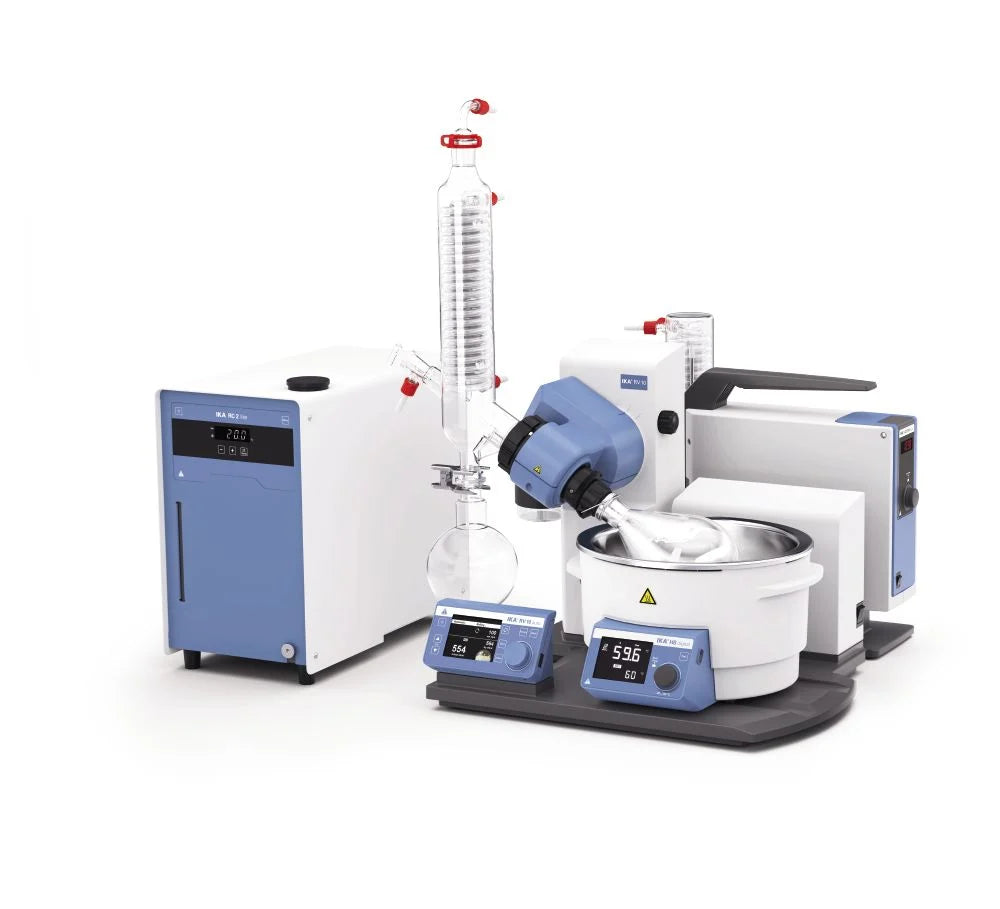 IKA 10007358, RV 10 Auto Pro V-C Complete Rotary Evaporator, Vertical Condenser, Coated