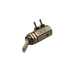 Toggle Cartridge Valve, Momentary, Side Port, 3-Way  Normally Open, Gray