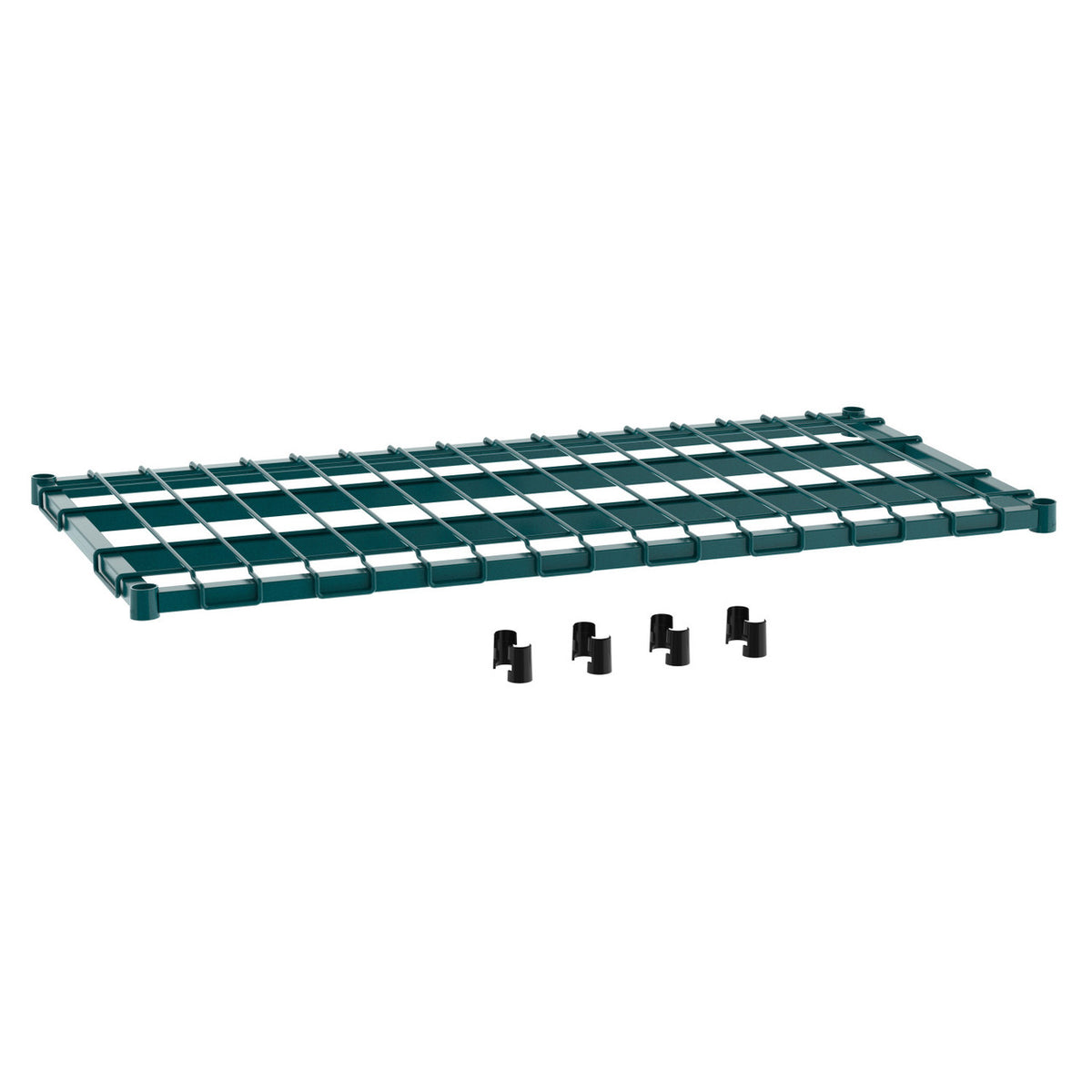Metro Super Erecta Heavy-Duty Dunnage Shelf, Metroseal Green Epoxy