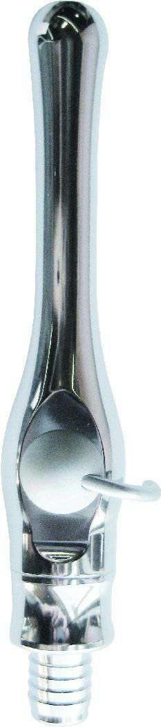 P2335+TB Deluxe Autoclavable High Vacuum Valve (Long) with 6' Tubing