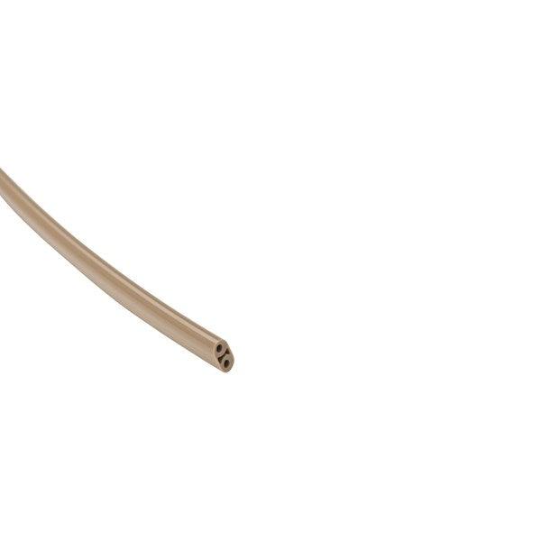 Syringe Tubing, 2 Hole, Asepsis Straight Dark Surf; Box of 100ft