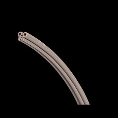 FC Tubing, 5 Hole, Poly Sterling; Box of 100ft