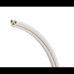 FC Tubing, 4 Hole, Poly Sterling; Roll of 100ft