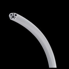 FC Tubing, 4 Hole, Poly Asepsis Gray