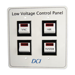 Low Voltage Control Panel, Dual Switch