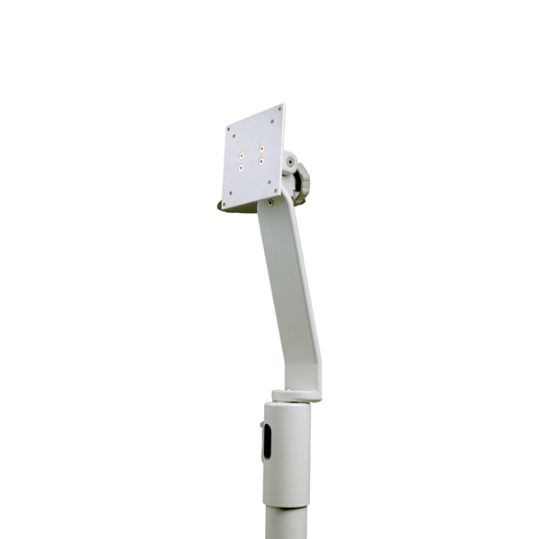 Monitor Support, Top Post Mounted, White