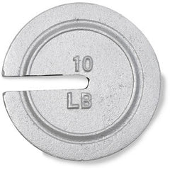 Weight 2P CI Slot 10lb CL6 Non-Accrd TR