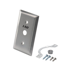 X-Ray Exposure Switch Mounting Plate, Stainless Steel