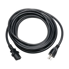 Power Cord, NEMA 5-15P to IEC C13 for Computer or Monitor, 15'
