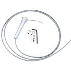 Syringe, Valve Core, Quick-Clean, w/Gray Straight Tubing