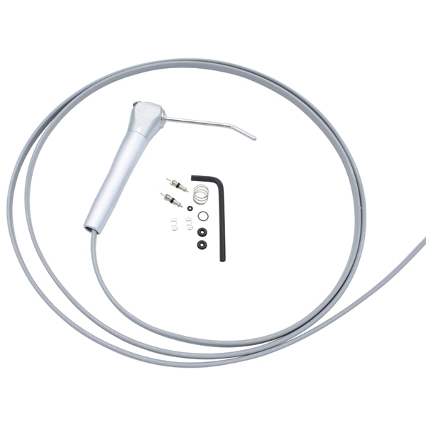 Syringe, Valve Core, Quick-Clean, w/Dark Surf Straight Tubing