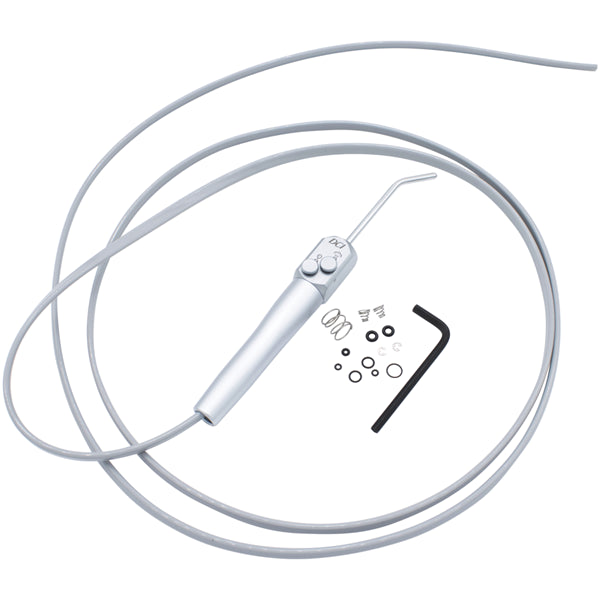 Syringe, Euro-Style, Quick Clean, w/LT Sand Straight Tubing