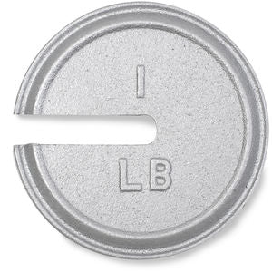 Weight 1P CI Slot 1lb CL7 Accrd TR