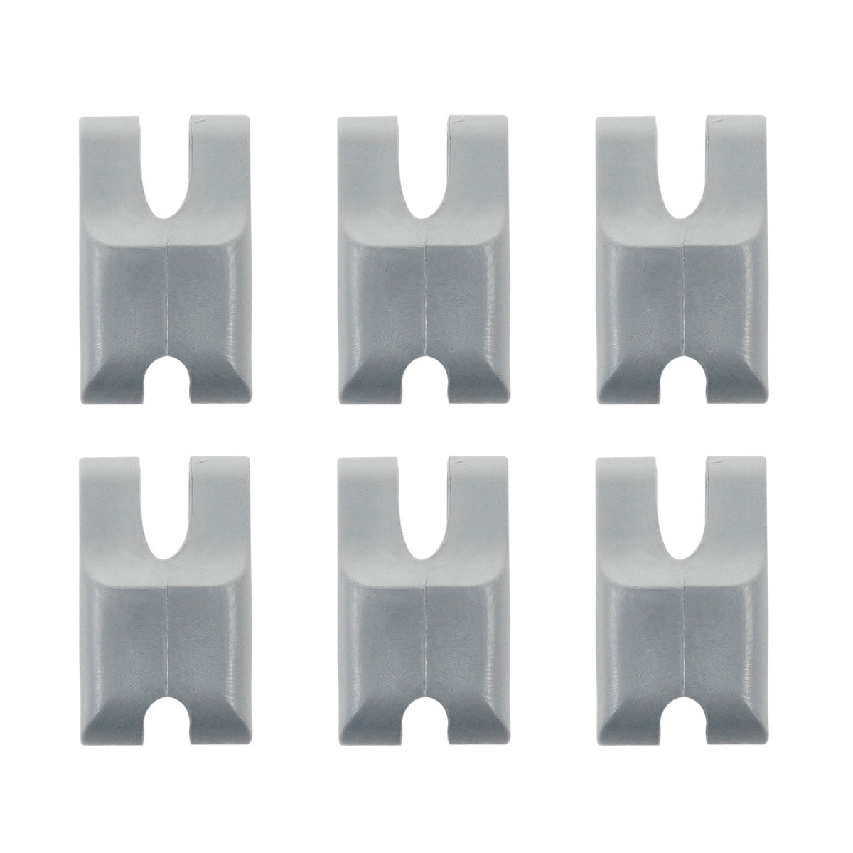 Metro 9184P Additional Rust-Proof Polymer Clips for Super Erecta Solid Shelving, Bag of 6
